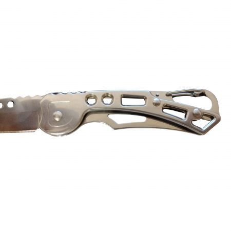 Briceag de buzunar, Futuristic Knife, otel inoxidabil, 15.5 cm, argintiu [3]