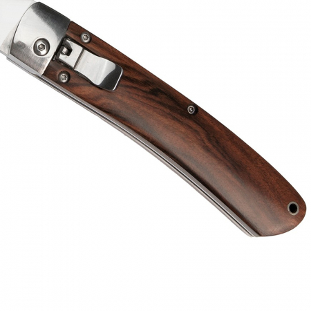 Briceag de vanatoare automat IdeallStore®, Cardinal Blade, otel inoxidabil, 21 cm, maro, husa inclusa [3]