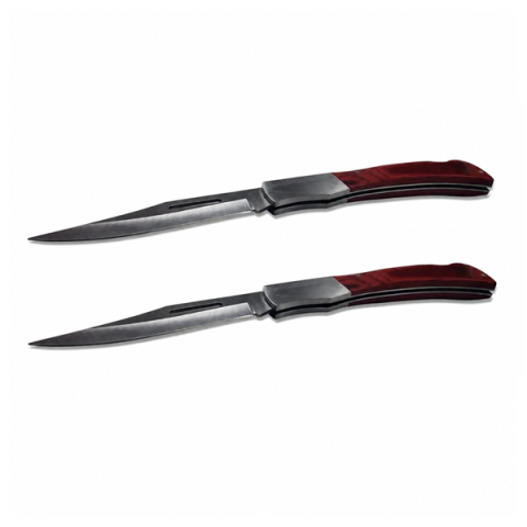 Bricege - Set doua bricege de vanatoare, camping si pescuit DEPOX®, 26 cm​, husa inclusa