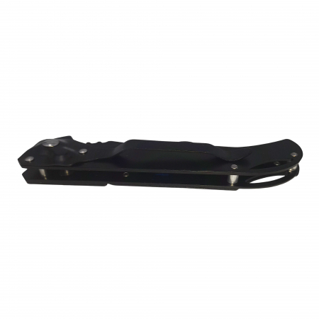 Set briceag de vanatoare, spray paralizant chili si roxeta autoaparare DEPOX®, 21.5 cm/12 cm/60 ml, negru [5]