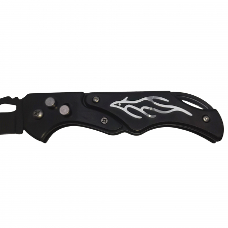 Briceag de vanatoare IdeallStore®, Fire Blade, otel inoxidabil, 21.5 cm, argintiu [2]