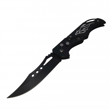 Briceag de vanatoare IdeallStore®, Fire Blade, otel inoxidabil, 21.5 cm, argintiu [1]