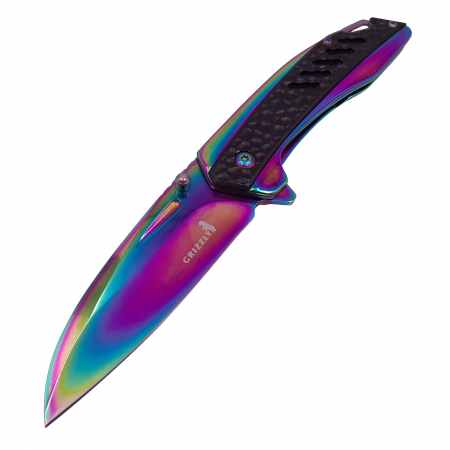 Briceag de vanatoare IdeallStore, Punisher Blade, 19.5 cm, multicolor [1]