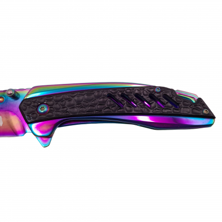 Briceag de vanatoare IdeallStore, Punisher Blade, 19.5 cm, multicolor [2]