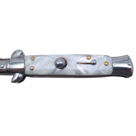 Briceag de vanatoare IdeallStore®, Italian Spirit, otel inoxidabil, 22.5 cm, argintiu, husa inclusa [3]