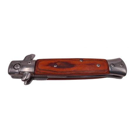 Briceag de vanatoare IdeallStore®, Italian Spirit, otel inoxidabil, 23 cm, maro [4]