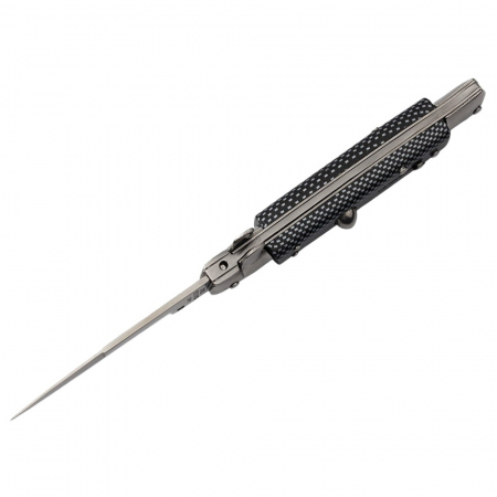 Briceag de vanatoare IdeallStore®, Italian Stance, otel inoxidabil, 20.5 cm, gri, husa inclusa [2]
