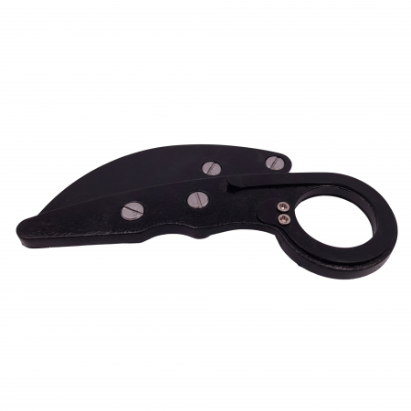 Briceag de vanatoare IdeallStore, karambit extensibil, Steel Claw, 15.5 cm, negru [5]