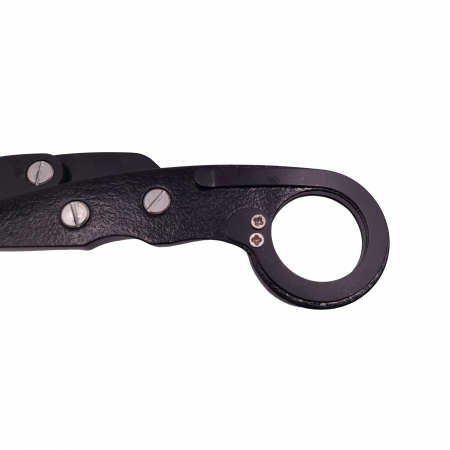 Briceag de vanatoare IdeallStore, karambit extensibil, Steel Claw, 15.5 cm, negru [2]