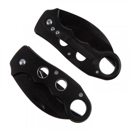 Briceag de vanatoare IdeallStore®, Liberty Claw, karambit extensibil, 14.5 cm, negru [6]