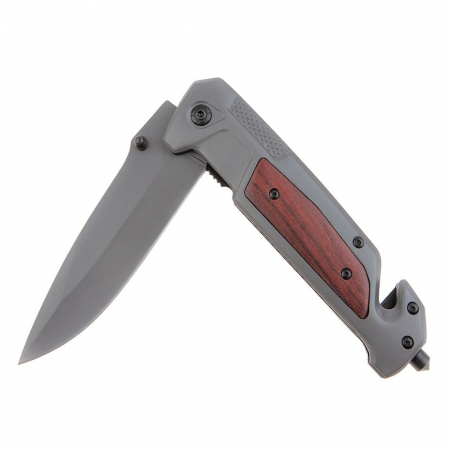 Briceag de vanatoare IdeallStore®, Major Assault, otel inoxidabil, 23 cm, argintiu [6]