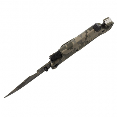 Briceag de vanatoare IdeallStore®, Military Blade, otel inoxidabil, 22 cm, verde [4]