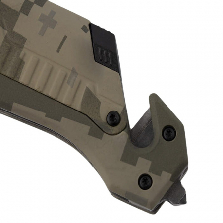 Briceag de vanatoare IdeallStore®, Military Blade, otel inoxidabil, 22 cm, verde [6]