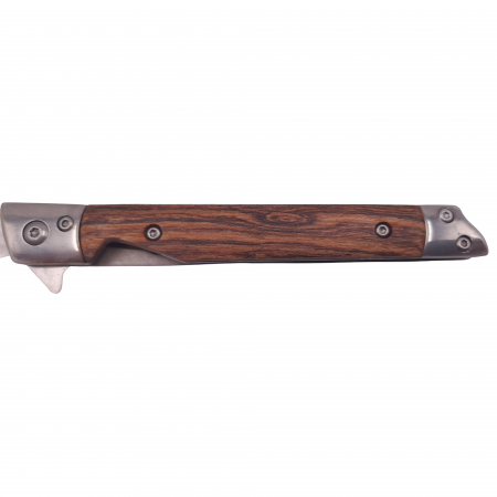 Briceag de vanatoare IdeallStore®, Mono Blade, 21.5 cm, otel inoxidabil, maro, teaca piele inclusa [3]