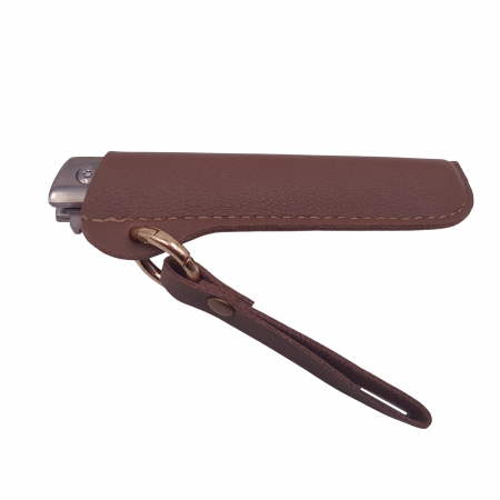 Briceag de vanatoare IdeallStore®, Mono Blade, 21.5 cm, otel inoxidabil, maro, teaca piele inclusa [5]