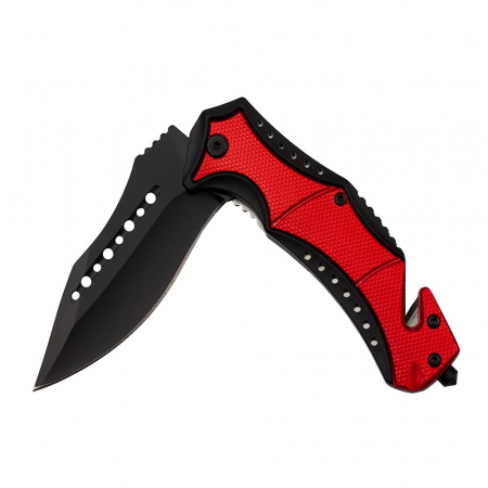 Briceag de vanatoare IdeallStore®, One Blade, otel inoxidabil, 21.5 cm, negru [6]