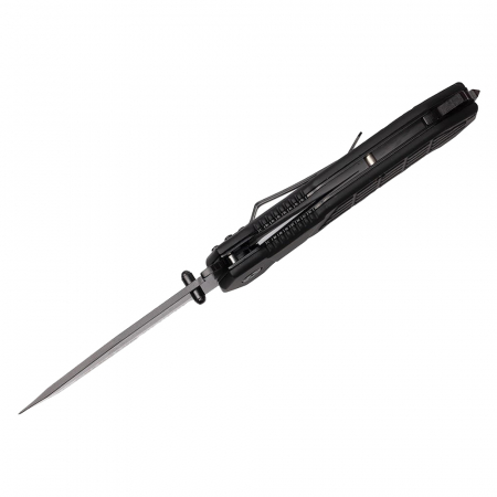 Briceag de vanatoare IdeallStore®, Predator Blade, otel inoxidabil, 22.5 cm, negru, teaca inclusa [3]