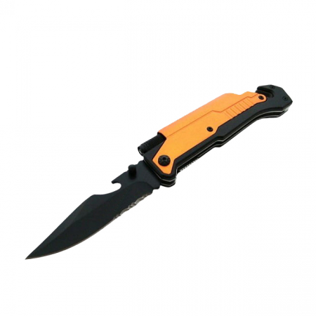 Briceag de vanatoare IdeallStore®, Robo Blade, otel inoxidabil, 22 cm, portocaliu [1]
