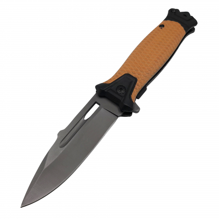 Briceag de vanatoare IdeallStore®, Sierra Forest, semi-automat, 23 cm, bej [1]