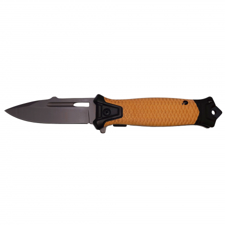 SPORT & TIMP LIBER - Briceag de vanatoare IdeallStore®, Sierra Forest, semi-automat, 23 cm, bej