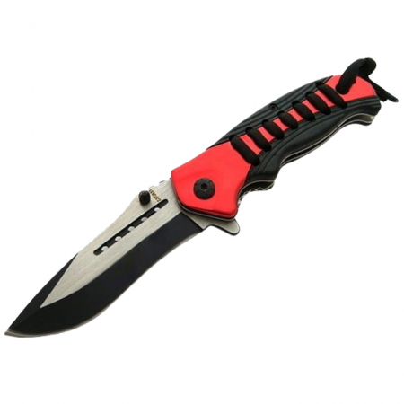 SPORT & TIMP LIBER - Briceag de vanatoare, Tactical Future, 21.5 cm, rosu