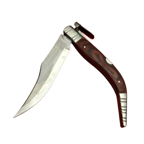 Briceag de vanatoare cricket, lamă oțel inoxidabil, maro, 38 cm [1]