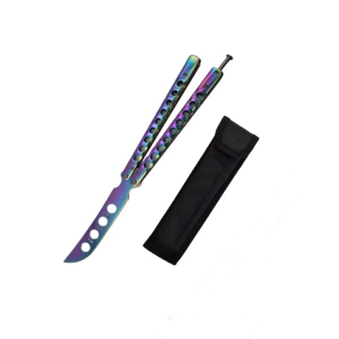 Briceag fluture, Butterfly Rainbow, pentru antrenament, 27.5 cm [5]