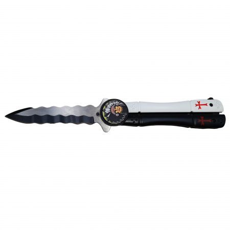 Briceaguri fluture & antrenament - Briceag fluture de vanatoare IdeallStore®, Indian Chief, otel inoxidabil, 22.5 cm, multicolor