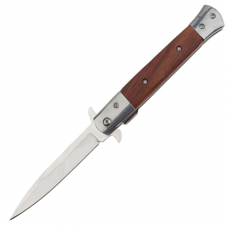 SPORT & TIMP LIBER - Briceag italian IdeallStore®, Stilleto Mania, otel inoxidabil, 22.5 cm, argintiu