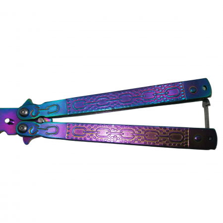 Briceag, model fluture, Chain Reaction, multicolor, 22 cm [2]