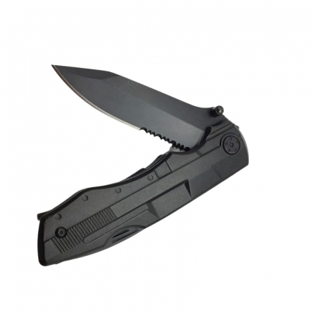Briceag multifunctional IdeallStore®, Outdoor Comando, otel inoxidabil, 17 functii, 24 cm, negru, husa inclusa [5]