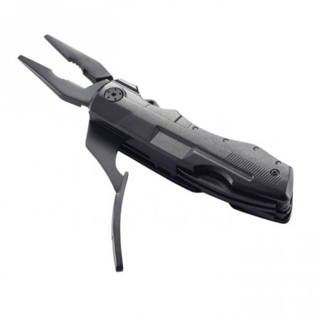 Briceag multifunctional IdeallStore®, Outdoor Comando, otel inoxidabil, 17 functii, 24 cm, negru, husa inclusa [3]