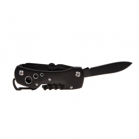 Briceag multifunctional IdeallStore®, Outdoor Companion, otel inoxidabil, 14 functii, negru, 18 cm [5]