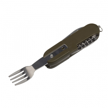 Briceag multifunctional IdeallStore®, Special Outdoor, otel inoxidabil, 7 functii, kaki, 16 cm, husa inclusa [4]