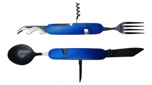 Briceag multifunctional IdeallStore®, camping si drumetii, otel inoxidabil, 7 functii [1]