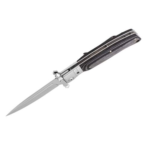 Set de doua bricege DEPOX®, lamă oțel inoxidabil 420, mâner lemn și metal, 23.5 cm [3]