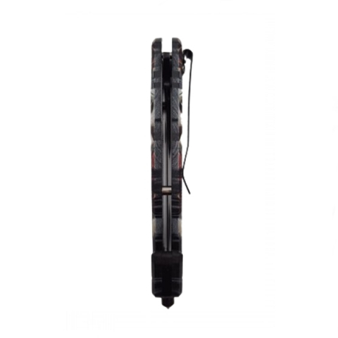 Briceag semi-automat, IdeallStore®, Skull Pocket, dispozitiv spart geam, 20 cm [7]