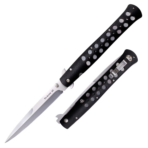 Briceag Ti-Lite Cold Steel lama stilet, ,IdeallStore®, prindere curea, 33 cm, argintiu [1]