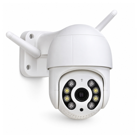 Set doua camere de supraveghere exterior DEPOX®, Wi-Fi, 360°, vedere nocturnă [1]