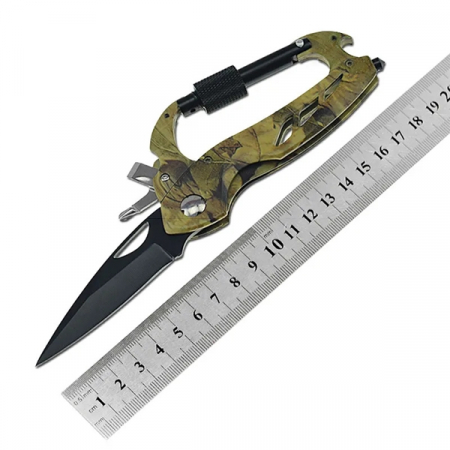 Carabina multifunctionala 6 in 1, IdeallStore®, aluminiu [1]