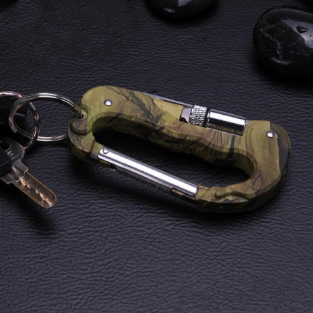 Carabina multifunctionala , IdeallStore®, Otel , Camuflaj, Aluminiu [9]