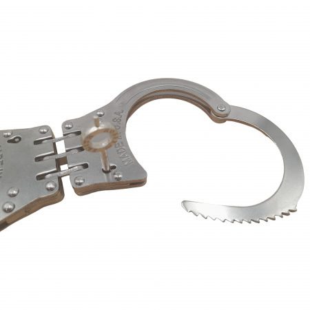 Catuse cu balama IdeallStore®, Tight Lock, otel inoxidabil, 20 cm, husa tactica inclusa [13]