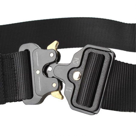 Centura tactica, Militarische Unterstutzung, nylon, 120 cm, negru [4]