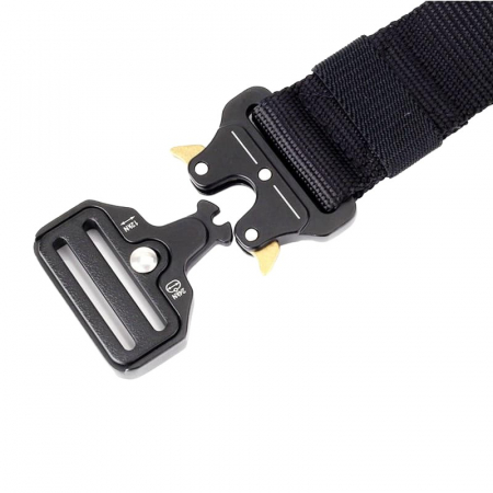 Centura tactica, Militarische Unterstutzung, nylon, 120 cm, negru [2]