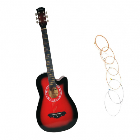 Chitare clasice - Chitara clasica din lemn 95 cm, set de corzi inclus