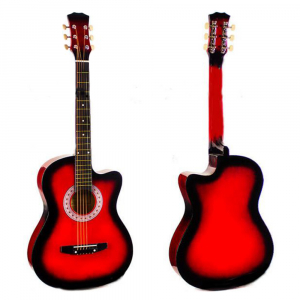 Chitare clasice - Chitara clasica 4/4 - 95 cm, rosie