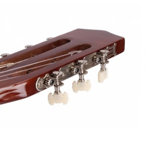 Chitara clasica din lemn 4/4, set de corzi aurii inclus,  95 cm, Clasic Brown [4]