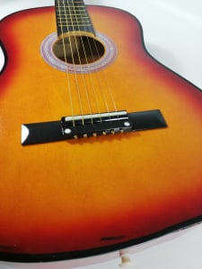 Chitara clasica din lemn 95 cm, natur clasic [4]