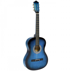 Chitara clasica din lemn 95 cm, albastru marin [0]