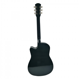 Chitara clasica din lemn 95 cm, Cutaway Country Black [1]